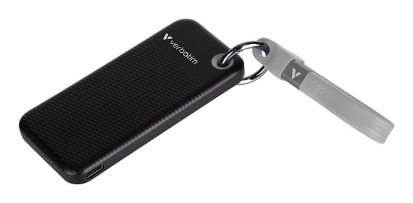 Verbatim 32432 ulkoinen SSD 128 GB USB Type-C 3.2 Gen 2 (3.1 Gen 2) Musta, Harmaa