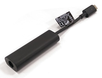 DELL 7CY7K Power DC jack 7.4 mm 24 pin USB-C Sort