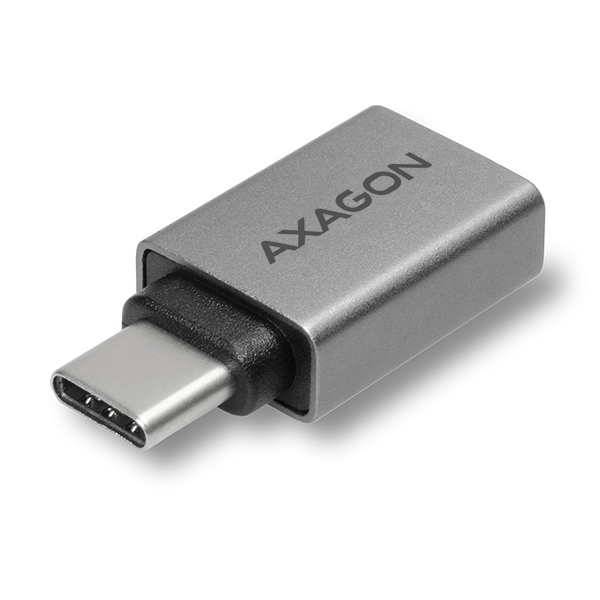 Axagon RUCM-AFA kabelomvandlare (hane/hona) USB type C USB type A Metallisk