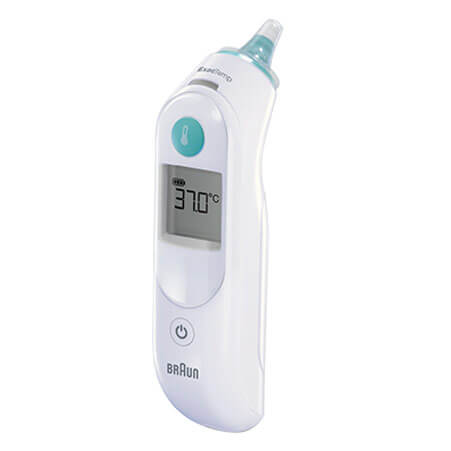 Braun ThermoScan 5 IRT6020 Kontakt Hvid Øre