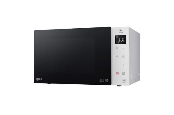 LG MS 23 NECBW Svart, Vit Enbart mikrovågsugn Ovanför spisen 23 l 1000 W
