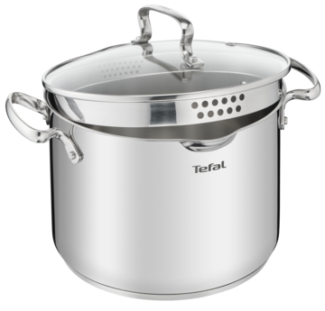 Tefal DUETTO+ G71979 sovsegryde Rund Rustfrit stål