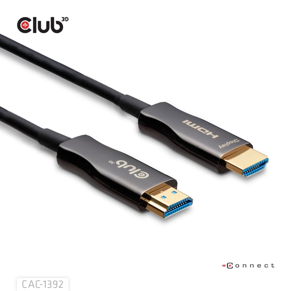 CLUB3D CAC-1392 HDMI-kabel 30 m HDMI Typ A (standard) Svart