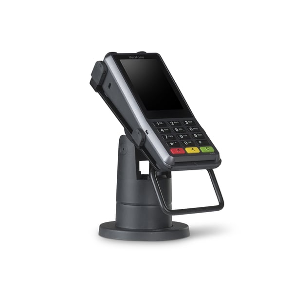 Ergonomic Solutions SpacePole Payment VER400-S-02 tillbehör till POS-system POS-fäste Svart Komposit