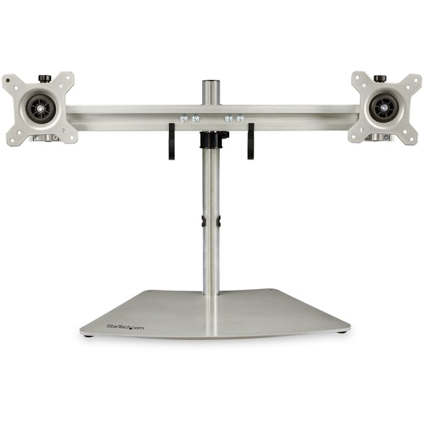 StarTech.com ARMDUOSS monitorin kiinnike ja jalusta 61 cm (24") Vastaanotto Ruostumaton teräs