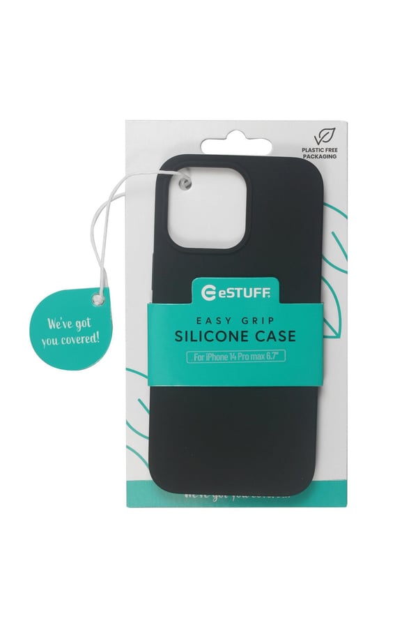 eSTUFF ES67120008 mobiltelefon etui Cover Sort