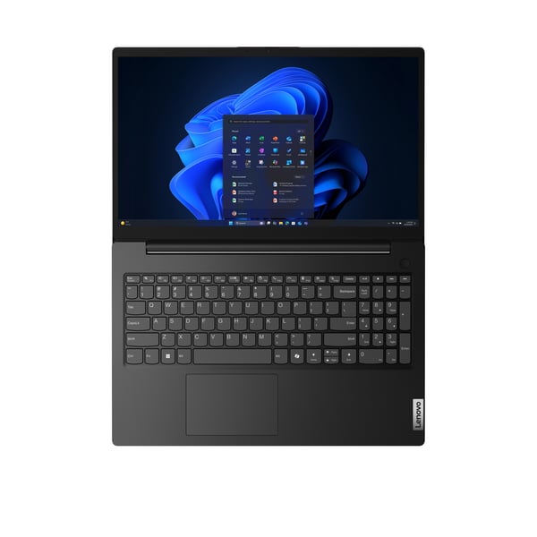 Lenovo V15 G7 IWC Intel Core 5 320 Kannettava tietokone 39,6 cm (15.6") Full HD 16 GB DDR5-SDRAM 512 GB SSD Wi-Fi 6 (802.11ax) Windows 11 Pro Musta Saksa