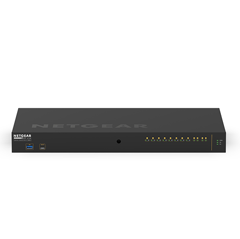 NETGEAR GSM4212UX Administreret L2/L3 Gigabit Ethernet (10/100/1000) Strøm over Ethernet (PoE) 1U Sort