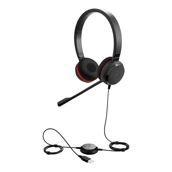 Jabra Evolve 30 II MS stereo - Headset - On-Ear