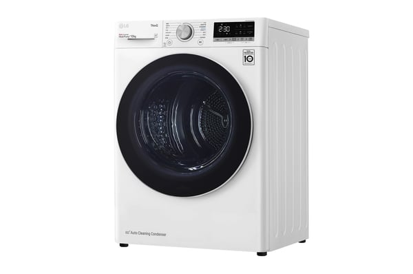 LG RH10V9AV4W tørretumbler Fritstående Front-læsning 10 kg Hvid