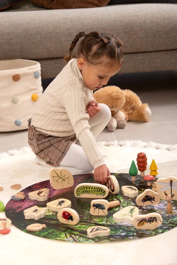 Tickit Wooden Minibeast Blocks