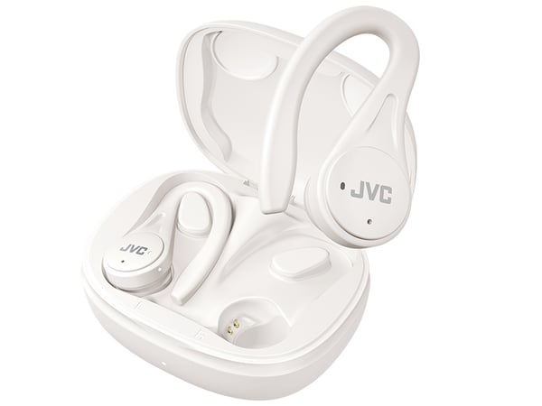 JVC HA-EC25T Headset True Wireless Stereo (TWS) Öronkrok, I öra Samtal/musik Bluetooth Vit