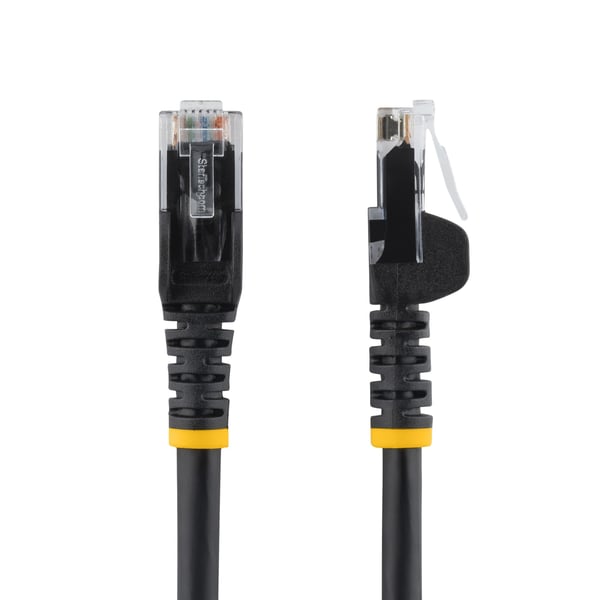 StarTech.com 10 m Cat5e Ethernet-nätverkskabel Snagless med RJ45 - Cat 5e UTP-kabel - Svart - Patch