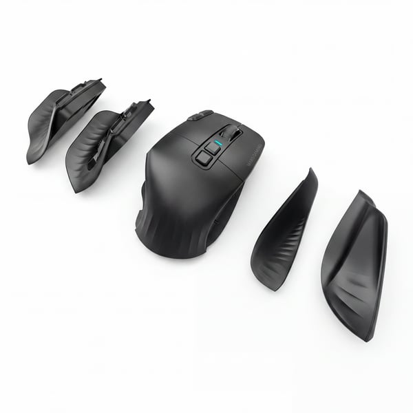 Mars Gaming MMWHEX16 hiiri Pelaaminen Oikeakätinen Bluetooth Optinen 24000 DPI