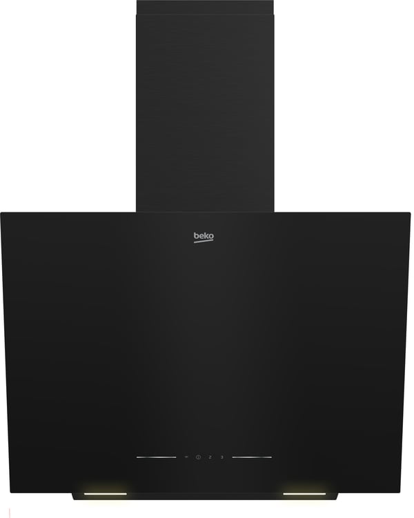 Beko BHCA62442BBH emhætte Vægmonteret Sort 408 m³/t Beko BHCA62442BBH emhætte Vægmonteret Sort 408 m³/t