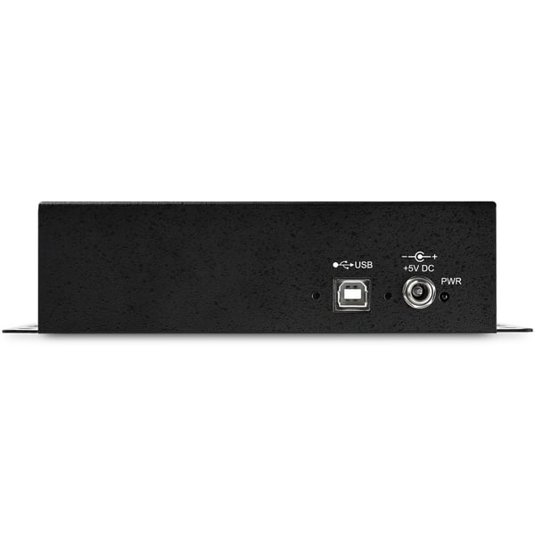 StarTech.com USB till DB9 RS232 seriell adapterhubb med 8 portar - Industriell DIN Rail och väggmonterbar