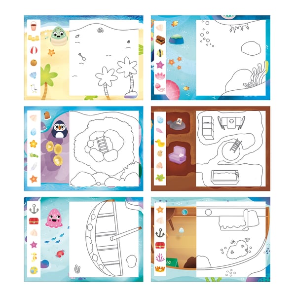 Galt Toys Water magic - squishy box sea