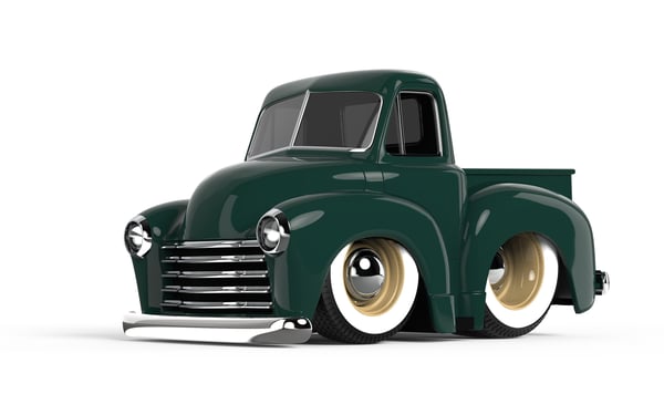 MGA Entertainment CarTuned Series 2 - 1953 Chevy Pickup (Classics)
