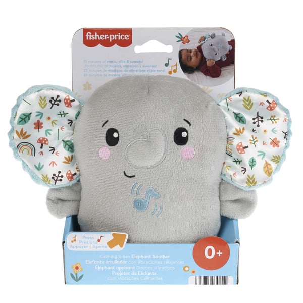 Pedagogisk leksak Fisher Price LUGNANDE VIBRERANDE ELEFANT