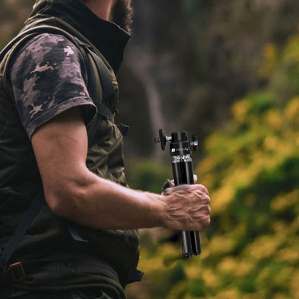 Techly I-TRIPOD-UN kolmijalka Matkapuhelin 3 jalkoja Musta