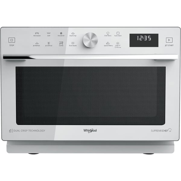 Whirlpool Supreme Chef MWSC 933 SW Hvid Kombination mikroovn Bordplade 33 L 900 W