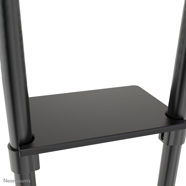 Neomounts NS-M1250BLACK multimedialaitteiden kärry ja teline Musta