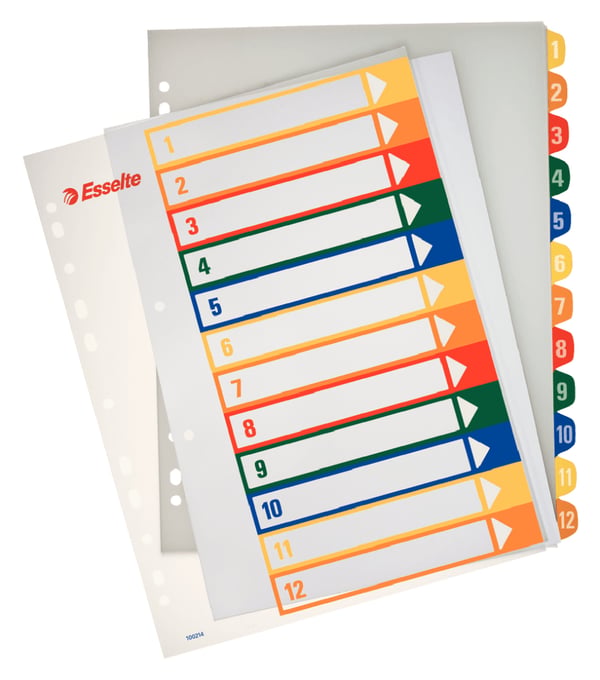 Esselte 2715 etiket til datamedie