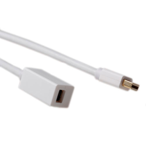 ACT AK3955 DisplayPort kabel 1 m Mini DisplayPort Hvid