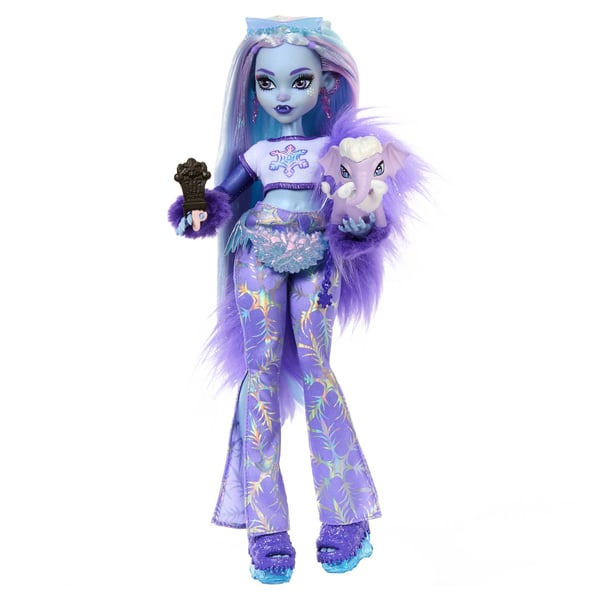 Monster High -nukke, Abbey Bominable, jetinukke ja tarvikkeita Monster High -nukke, Abbey Bominable, jetinukke ja tarvikkeita