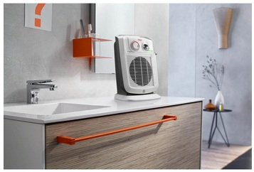 De’Longhi HBC 3052T varmeapparat Hvid 2400 W Blæser med elektrisk områdevarmer