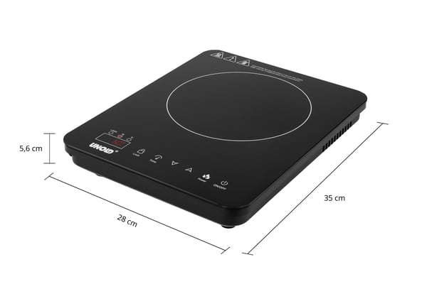 Unold Induktionskochplatte Ina 58305 Musta Pöytämalli Keittoalueinduktioliesi 1 alue(tta)