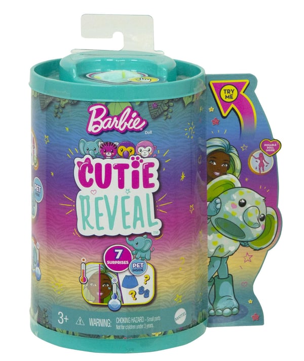 Barbie Cutie Reveal Jungle Series Doll