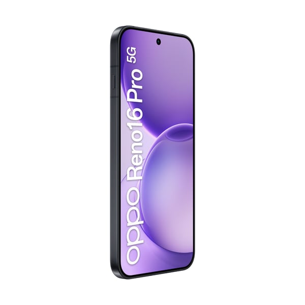 OPPO Reno16 Pro 5G Starlight Black Box 16,1 cm (6.32") Kaksois-SIM Android 16.0 USB Type-C 12 GB 512 GB 6000 mAh Musta