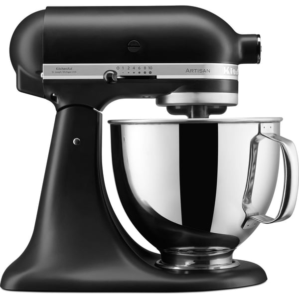 KitchenAid 5KSM125EBM matberedare 300 W 4,7 l Svart