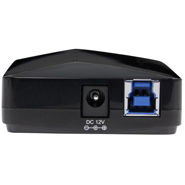 StarTech.com 4-portars USB 3.0-hub plus dedikerad laddningsport