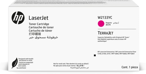 HP W2133YC, alkuperäinen magenta LaserJet-värikasetti, Contract