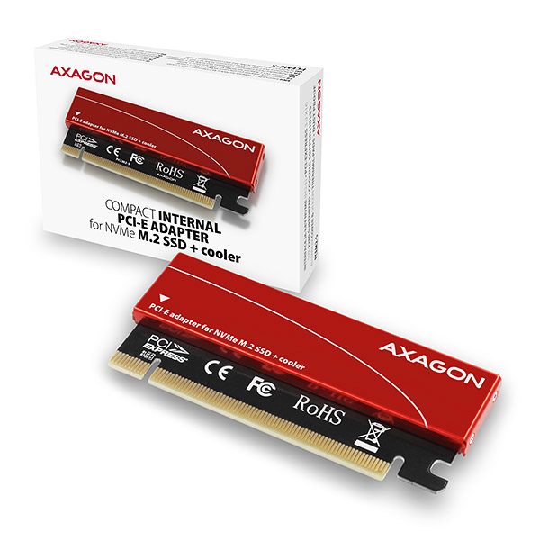 Axagon PCEM2-S nätverkskort/adapters Intern M.2