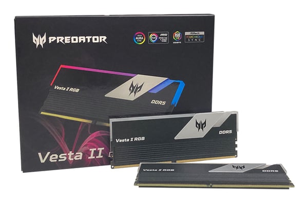 Predator VESTA2-32GB-6000-1R8-V12 hukommelsesmodul 2 x 16 GB DDR5 6000 MT/s 288-pin DIMM