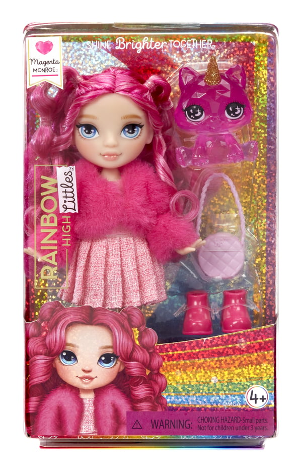 Rainbow High Littles Dolls- Magenta (Pink)