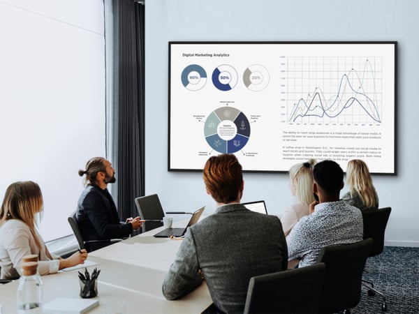 Viewsonic CDE4330 skyltställ 109,2 cm (43") Wi-Fi 450 cd/m² 4K Ultra HD Svart Inbyggd processor Android 11
