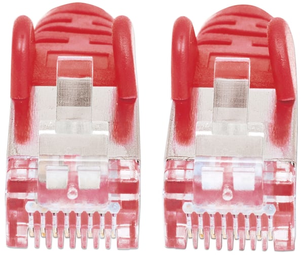 Intellinet 319089 verkkokaapeli Punainen 1,5 m Cat6a S/FTP (S-STP)
