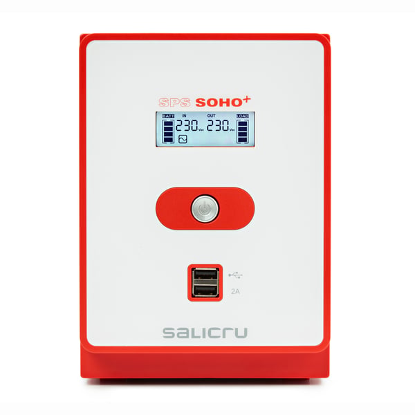 Salicru 647CA000010 UPS-enhed Interaktivt indgangsstik 1,2 kVA 720 W 5 AC stikkontakt(er)