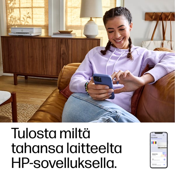 HP ENVY 6132e Langaton All-in-One Väri Tulostin, Instant Ink; Valokuvatulostus