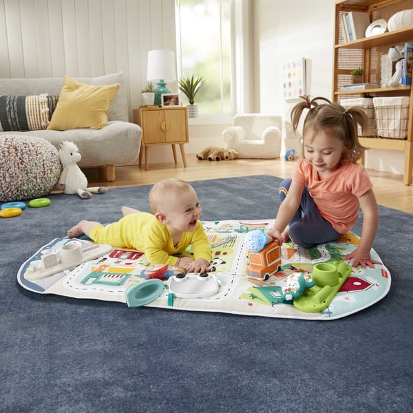 Fisher-Price Activity City Gym to Jumbo Play Mat