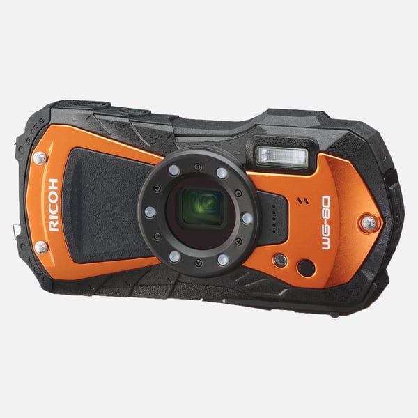Ricoh WG-80 1/2.3" Kompakt kamera 16 MP CMOS 4608 x 3456 pixel Sort, Orange
