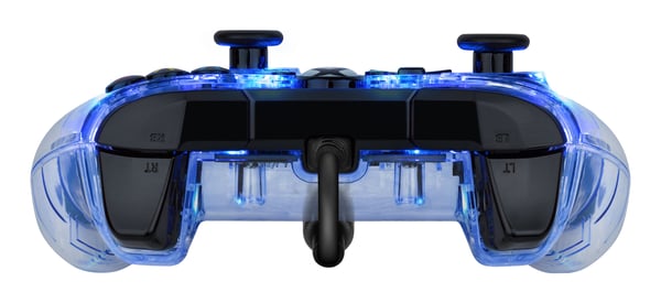 PDP Afterglow Musta, Sininen, Läpinäkyvä USB Pad-ohjain Analoginen/Digitaalinen Xbox One, Xbox Series S, Xbox Series X
