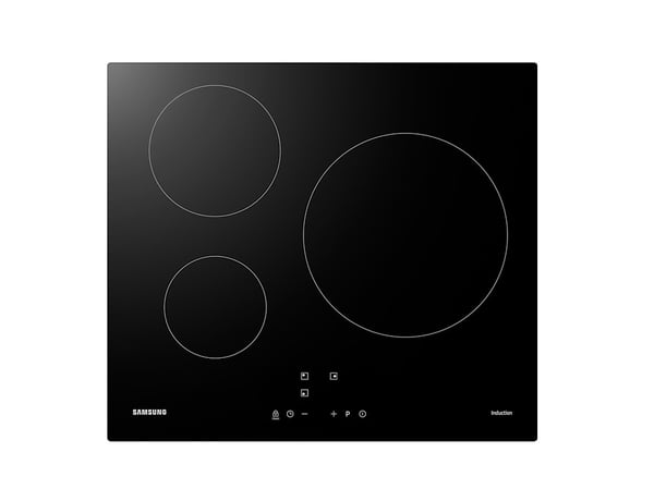 Samsung NZ63M3NM1BB/UR kogeplade Sort Indbygget Zone induktionskogeplade 3 zone(s)