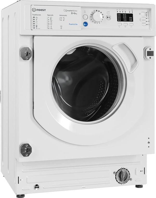 Indesit BI WDIL 861485 EU vaskemaskine - tørretumbler Indbygget Front-læsning