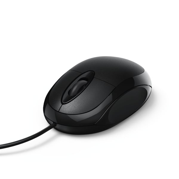Hama MC-100 datormöss Kontor Högerhand USB Type-A Optisk 1000 DPI