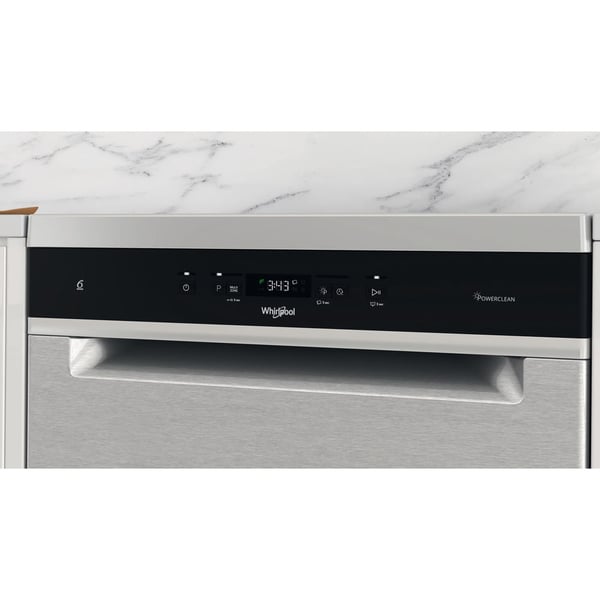 Whirlpool WH7FA14BN7A0X Fristående 14 kuvert